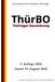 Thüringer Bauordnung (ThürBO), 9. Auflage 2026: Die Gesetze des Freistaates Thüringen