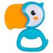 Playgro Click Clack Toekan, babyspeelgoed 0+ maanden, multi-sensorisch speelgoed voor baby's, rammelaar en bijtring