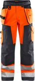 Blåkläder Werkbroek High Vis 1568-1811 - High Vis Oranje/Medium Grijs - Maat 48