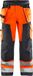 Blåkläder Werkbroek High Vis 1568-1811 - High Vis Oranje/Medium Grijs - Maat 48