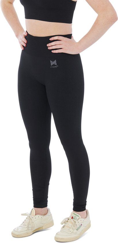 Xtreme Sportswear Sportlegging Dames High Waist - Zwart - Maat S