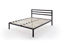 Robas Lund Hans Metalen bed, zwart 160 x 200 cm