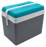 Spetebo Kunststof koelbox, 35 liter - donkergrijs