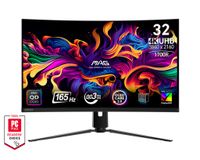 MSI MAG 321CUPDE QD-OLED computer monitor 80 cm (31.5") 3840 x 2160 Pixels 4K Ultra HD Zwart