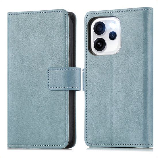 imoshion Luxe Bookcase - Lichtblauw - Geschikt voor Oppo Reno15 Pro (5G)