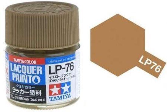 Tamiya LP-76 Yellow Brown DAK - Matt - Lacquer Paint - 10ml