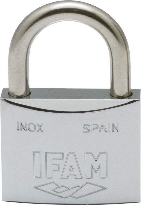 IFAM Inox 40 mm Hangslot - Roestvrij staal