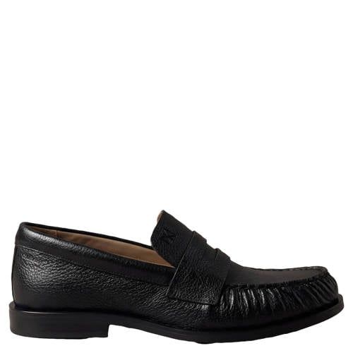 Calvin Klein leren loafers - zwart