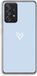 Case Company® - Samsung Galaxy A52 Case - Small Heart Blue - Soft Cover