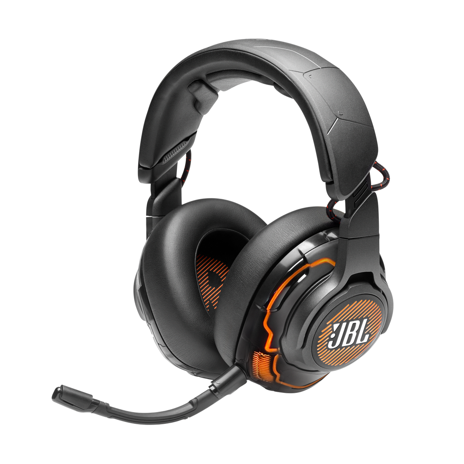 JBL JBL Quantum ONE | Over-Ear Wired Gaming Headset - JBL 9.1 Surround Sound & Active Noise-Cancelling - PS4/XBOX/Switch/pc Compatible Gaming Headset REFURBISHED