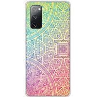 Samsung Galaxy S20 FE mandala pastel bedrukt siliconen hoesje