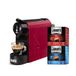 Bialetti Gioia, espressomachine inclusief 32 capsules, werkt uitsluitend met capsules, rood