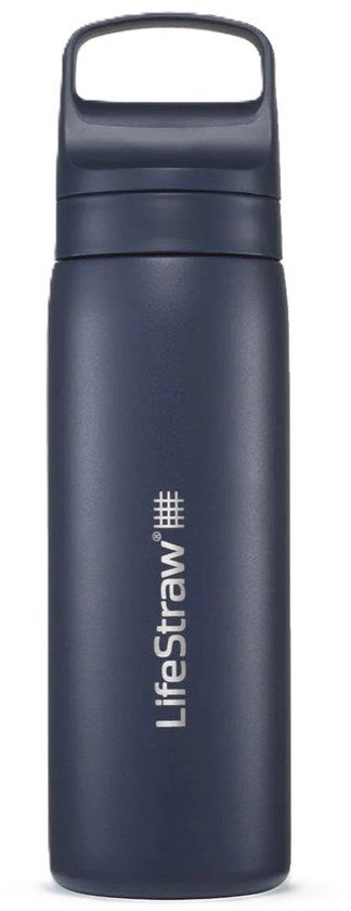 LifeStraw Go 2.0 Stainless Steel Water Filter - 500 ML - Aegean Sea