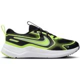 Nike Cosmic Runner Hardloopschoenen voor oudere kinderen, zwart/wolf grijs-volt, 38 EU