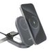 SBS TEWIRMAGFOLD31QI2MFI 3-in-1 Draadloos Oplaadstation voor Smartphone, Smartwatch en Hoofdtelefoon - Grijs