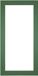 yd. Passe-Partout Fotomaat 13x18 cm - Lijstmaat 20x40 cm - Vert Forêt - Museumkarton