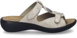 Josef Seibel Ibiza 15 Platte sandalen Femme Crème