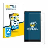 BROTECT - Screenprotector voor innioasis G1-80G - Folie Beschermfolie transparant 2 Stuks