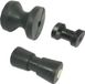 RECMAR Boeg Roller rubber 76 x 76 mm (voor as: 13 mm) (GS76021)