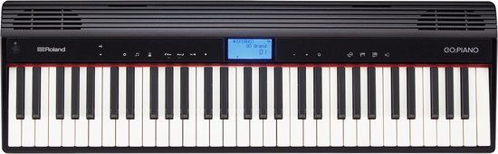 Roland GO-61P GO:PIANO Digitale Piano - 61 Toetsen - Zwart