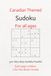 Canadian Themed Sudoku: Sudoku Puzzles | Canadian Themed Gifts | Gifts for all ages | 6x9 inches, 110 pages | 50 + puzzles, solutions included