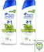 Head & Shoulders Shampoo Anti-Pelliculaire Pomme Fraîche 2-en-1 - 2 x 300 ml