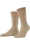 FALKE Firenze versterkt elegant fijn katoen sokken heren beige - maat 41-42