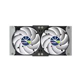TITAN - 12V DC IP55 Wasserdichte doppelte Rackmontage Lüfter mit Timer und Geschwindigkeitsregler - TTC-SC20 Series (120mm(V2+))