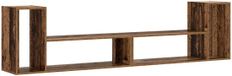 vidaXL Meuble TV 100 x 30 x 50 cm Bois vieilli Bois de pin