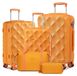 Valise 5-pièces rigide à roulettes doubles