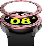 Strap-it Bezel ring tijd - Randbeschermer geschikt voor Samsung Galaxy Watch 5 44mm - roze
