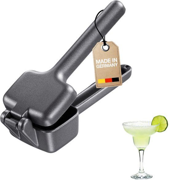 Westmark Ice Crusher Cuby Black Edition – Handmatige geplette ijsmaker voor ijsblokjes, slushy en cocktails – antraciet
