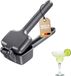 Westmark Ice Crusher Cuby Black Edition – Handmatige geplette ijsmaker voor ijsblokjes, slushy en cocktails – antraciet