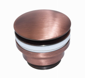 Beer, DE De Beer Pop Up Plug 5/4"X60Mm Koper Roségoud Messing