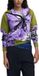Desigual Floral Knitwear with Long Sleeves and Round Neck Wo - Green