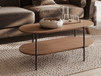 Cavagna Table basse 120 > 220 cm chêne lincoln