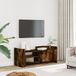 Prolenta Maison Exclusive - TV-meubel van gerookt eikenhout, 100x35x40 cm, gemaakt van houtvezel