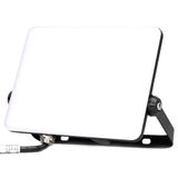 Blendend LED-reflector met matte afdekking en zwarte behuizing, 100 W, 4000 K