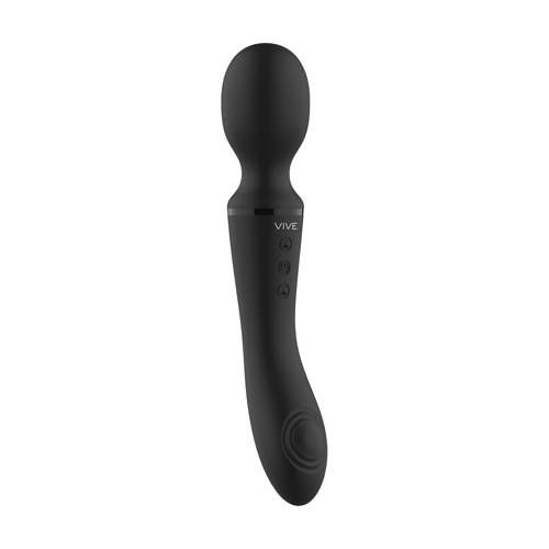 Vive Tweezijdige Wand Enora vibrator - Zwart