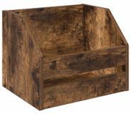 Rauch Chêne Boîte pour vinyles 38 x 30 x 29 cm Bois composite