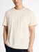 Tom Tailor - T-shirt - Hommes - 3XL - Blanc cassé - Coton