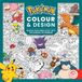 Pokemon Colour and Design: the official Pokémon colouring book for fans of the original game, relaxing and satisfying. Perfect for relaxing over summer 2026!