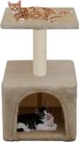 vidaXL Kattenkrabpaal met sisal krabpaal 55 cm beige