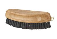 Houten borstel met natuurlijke haar, houten handvat