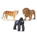 Terra-set Jungla Leeuw Tiger Gorilla AN2808