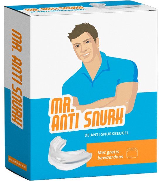 Mr. Anti Snurk ™ - Anti Snurk Beugel - Transparant - Verstelbaar