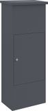 vidaXL - Colis - Boîte aux lettres - Anthracite - 44,5 x 29 x 110,5 cm - Acier
