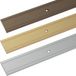 Alfer Profilé de transition en aluminium superplat perforé 30 x 2 mm, bronze anodisé - 2000 mm