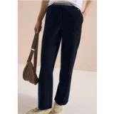 cecil High Waist straight legs broek in Loose Fit