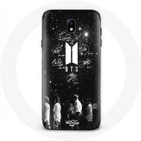 Samsung Galaxy J5 2017 Hoesje BTS Handtekening leden Rm Jin Jimin V Suga Jungkook J-hope Maniacase